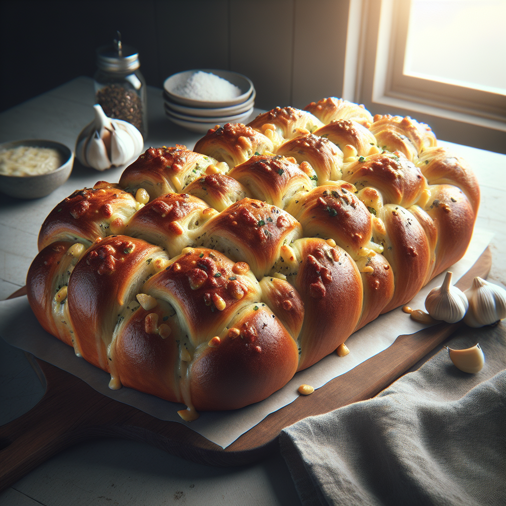 Cheesy Garlic Pull-Apart Bread
