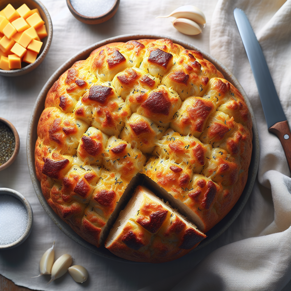 Cheesy Garlic Pull-Apart Bread