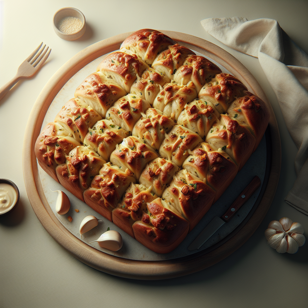 Cheesy Garlic Pull-Apart Bread
