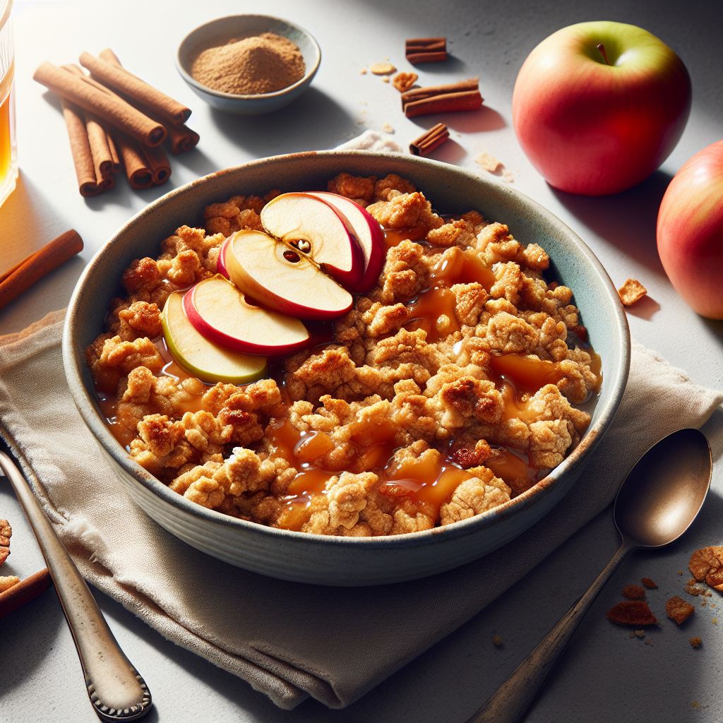 Cinnamon Apple Crisp