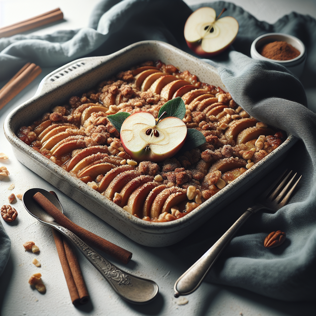 Cinnamon Apple Crisp
