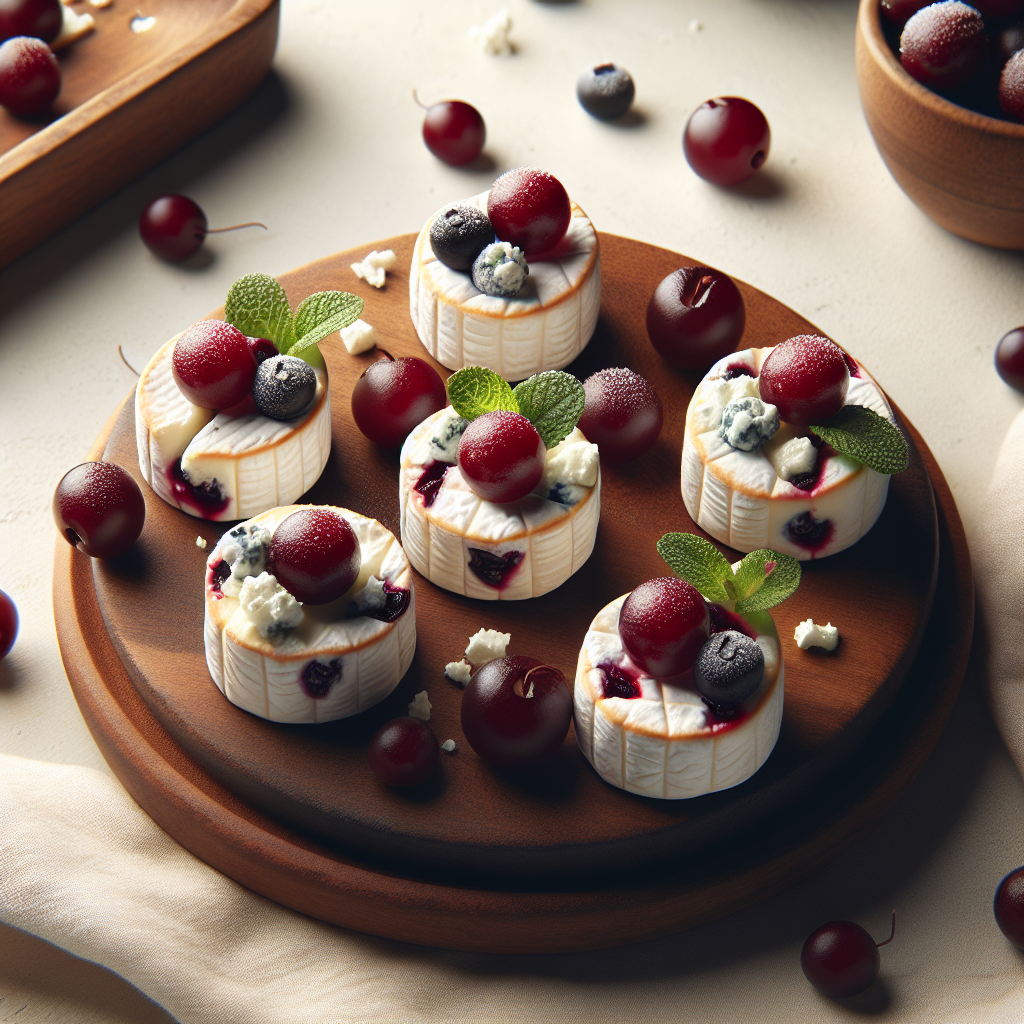 Cranberry Brie Bites