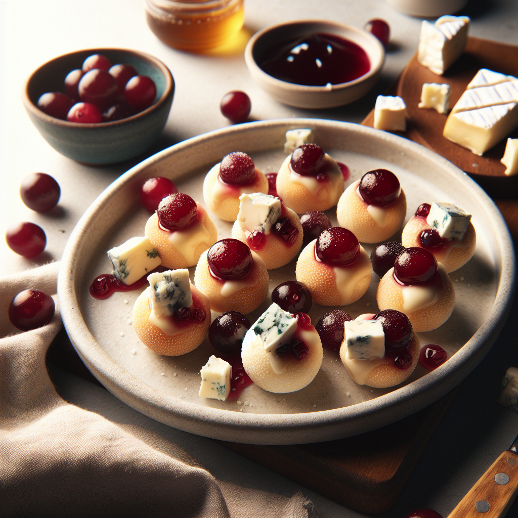Cranberry Brie Bites