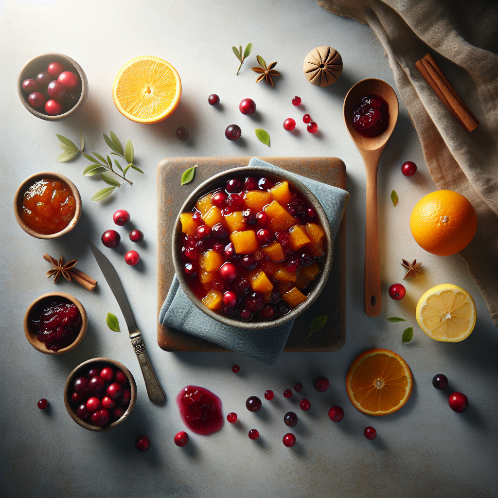Cranberry Orange Relish