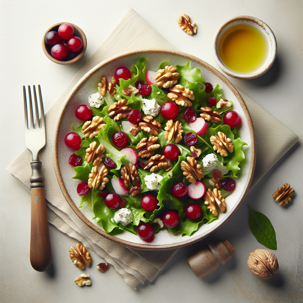 Cranberry Walnut Salad