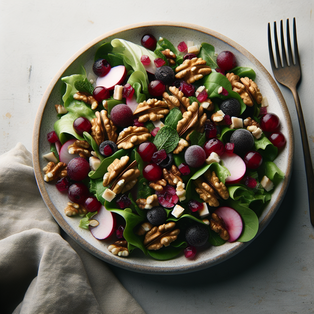 Cranberry Walnut Salad
