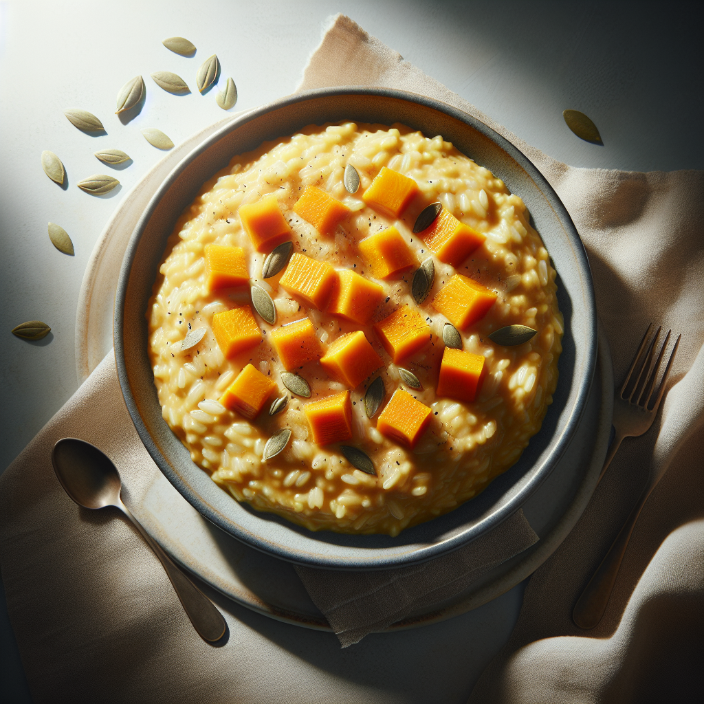 Creamy Pumpkin Risotto
