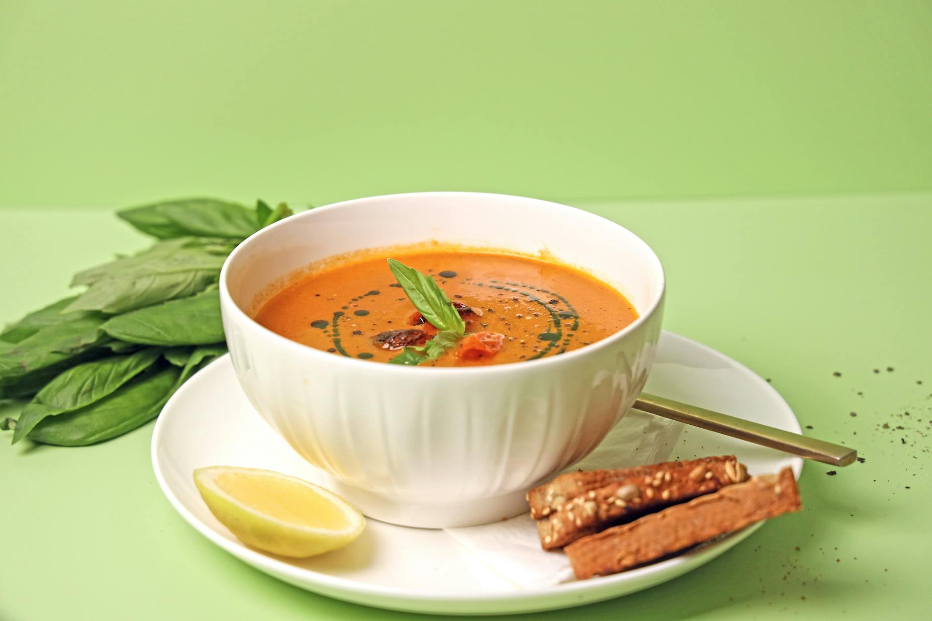 Creamy Tomato Basil Soup