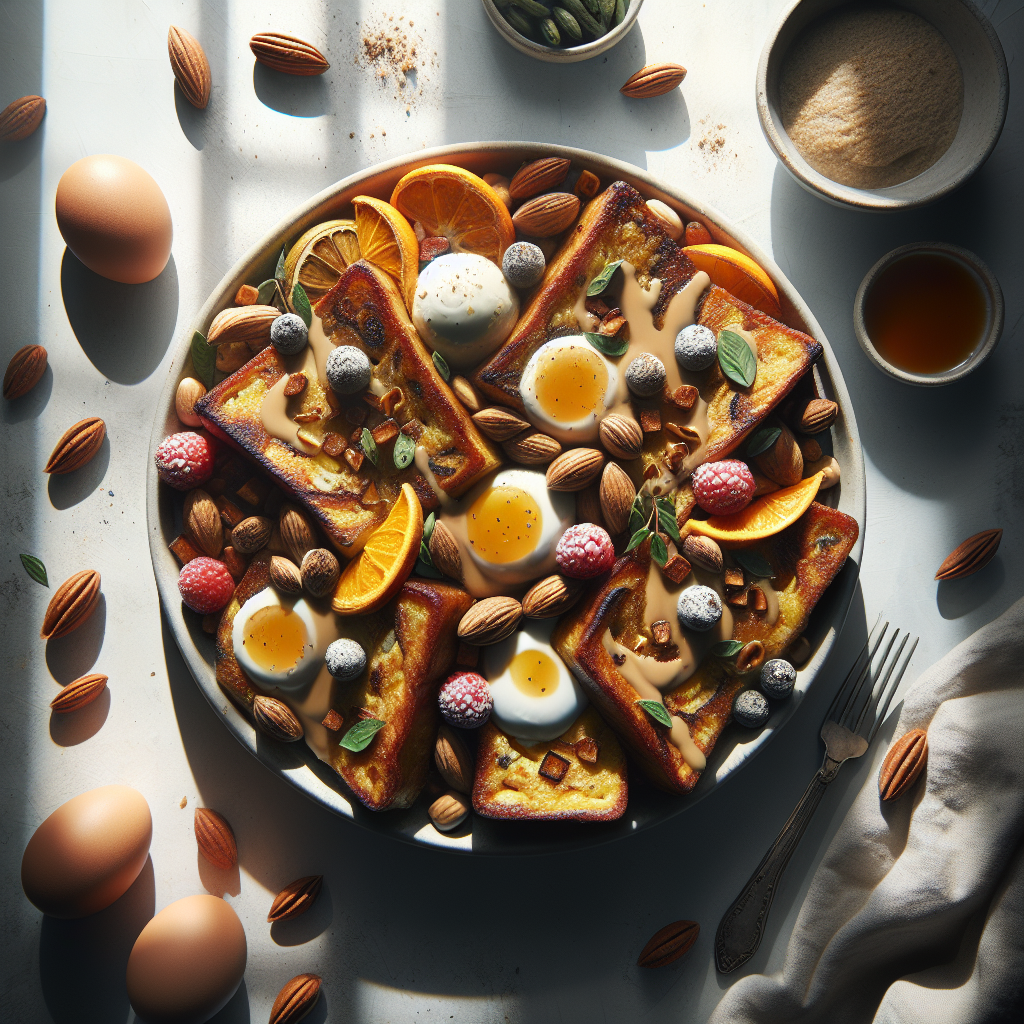 Eggnog French Toast Casserole