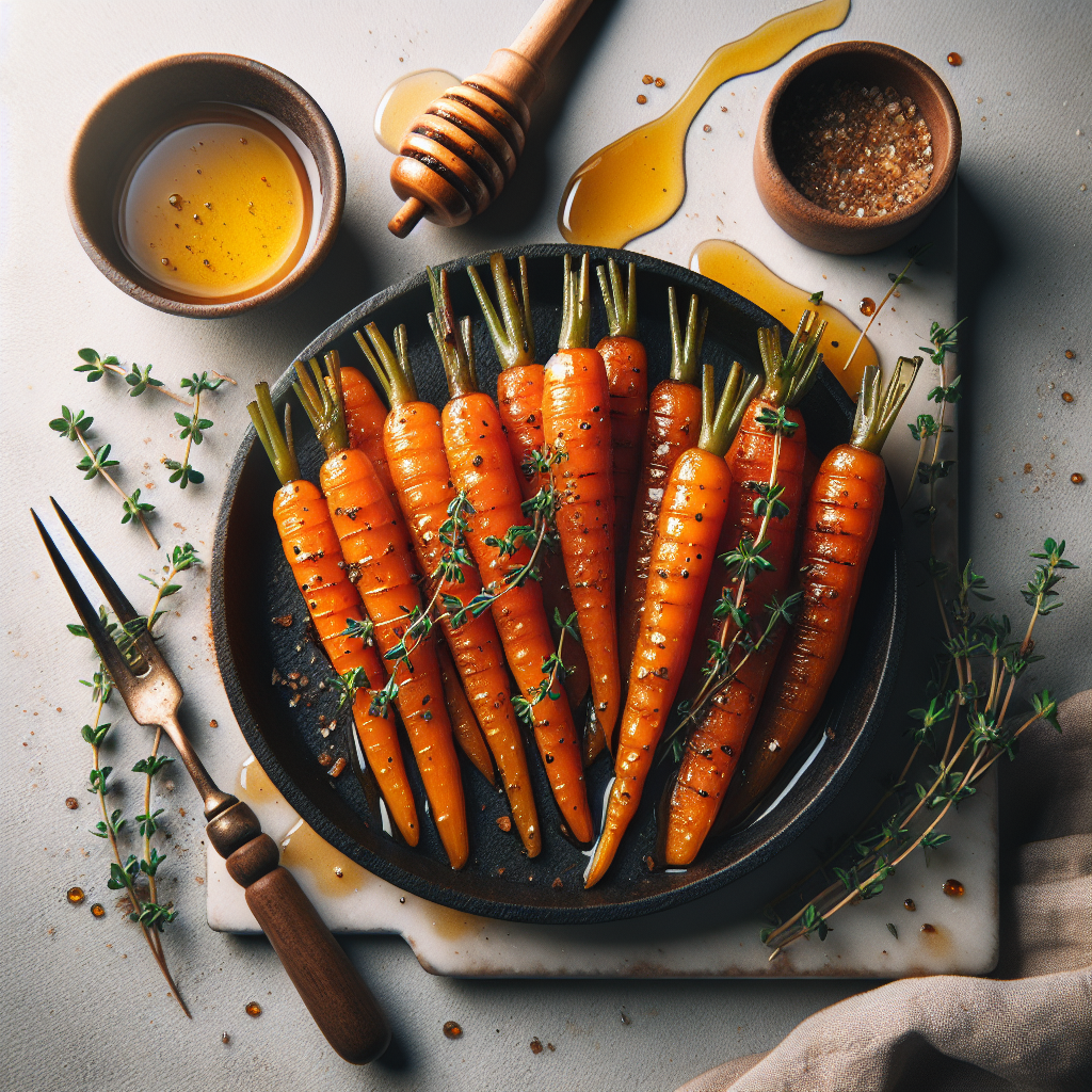Honey-Glazed Carrots with Thyme