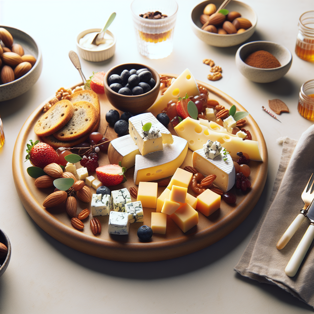 Make-Ahead Holiday Cheese Board