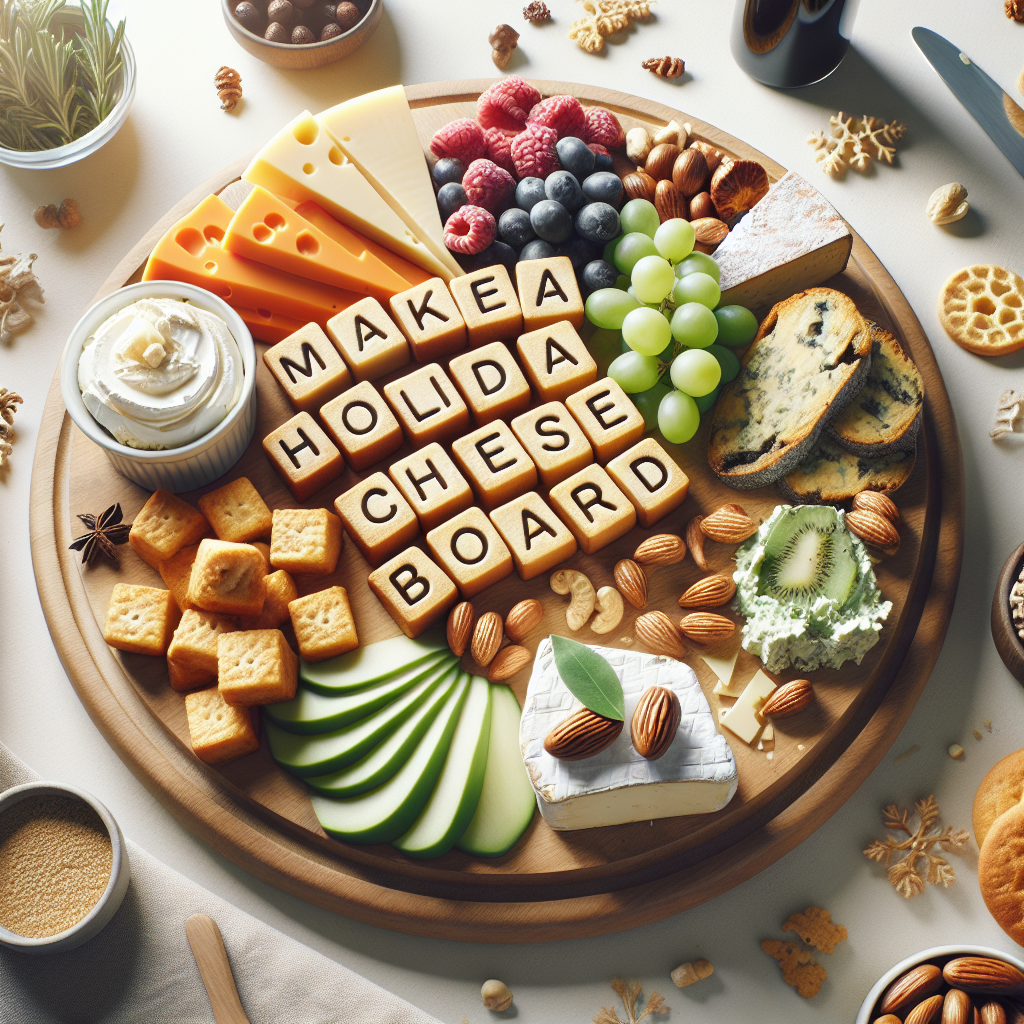 Make-Ahead Holiday Cheese Board