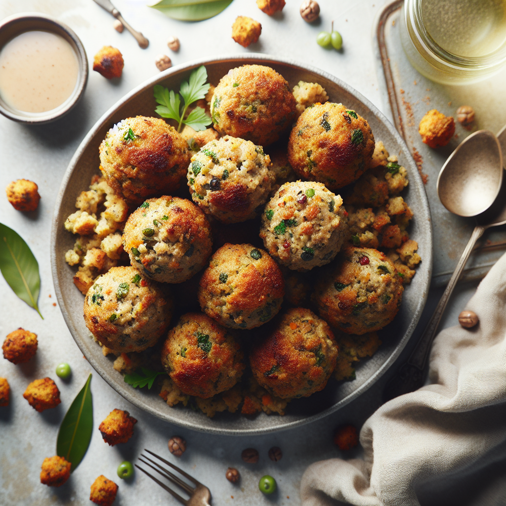 Make-Ahead Thanksgiving Stuffing Balls