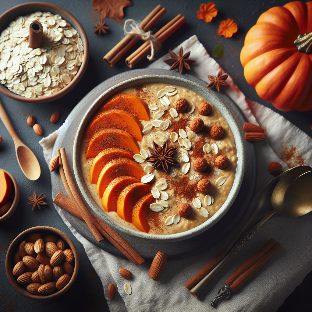 Pumpkin Spice Overnight Oats