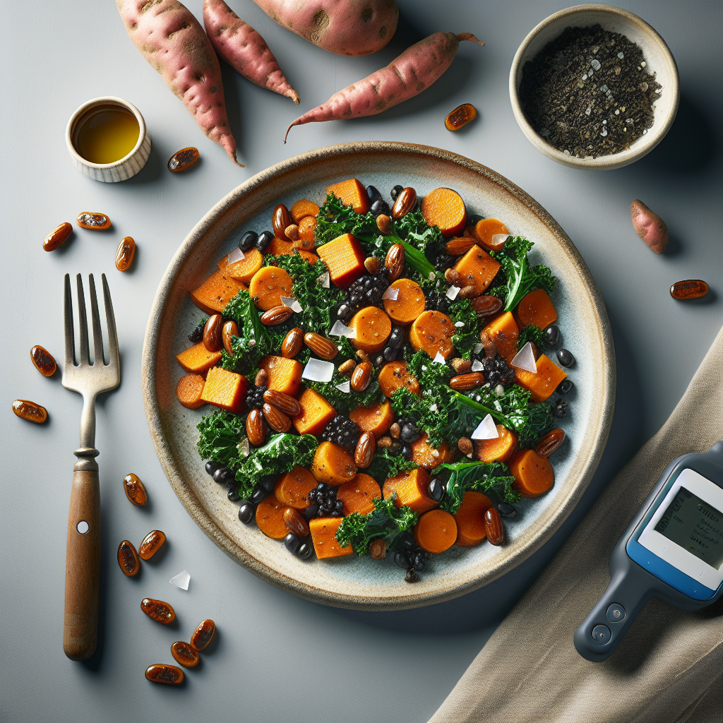 Savory Sweet Potato and Kale Hash
