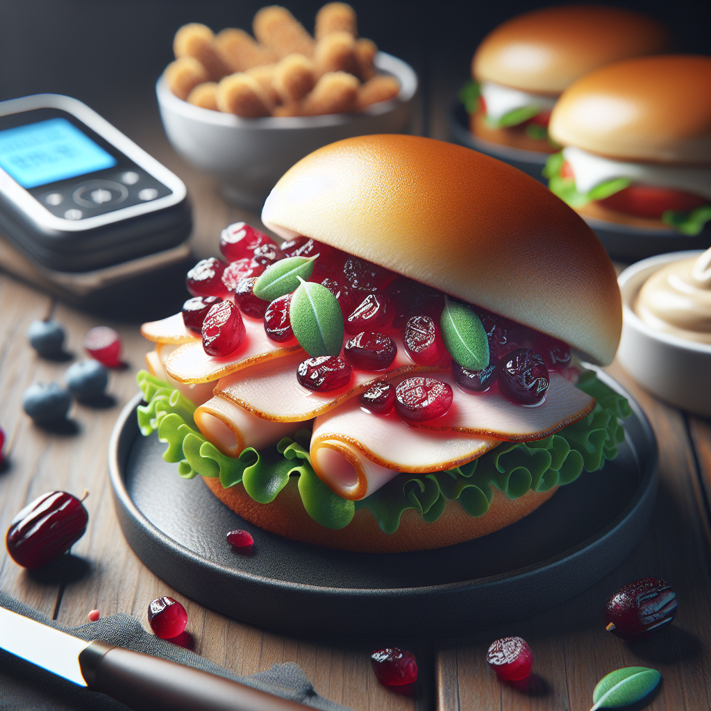 Turkey and Cranberry Sliders